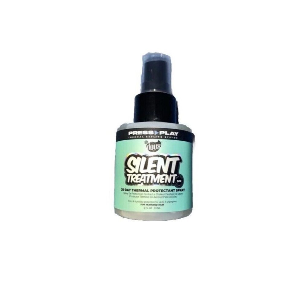 The Doux Silent Treatment 30-Day Thermal Heat Protectant Anti Humidity Spray 2oz